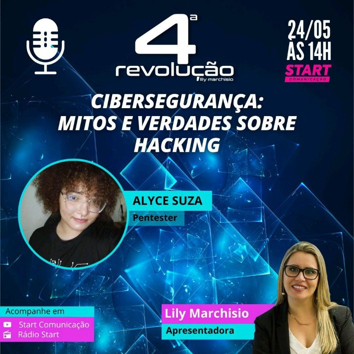 Programa 4R com Alyce Suza - Cibersegurança: mitos e verdades sobre Hacking